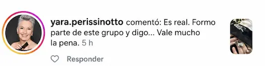 Comentario de alumna