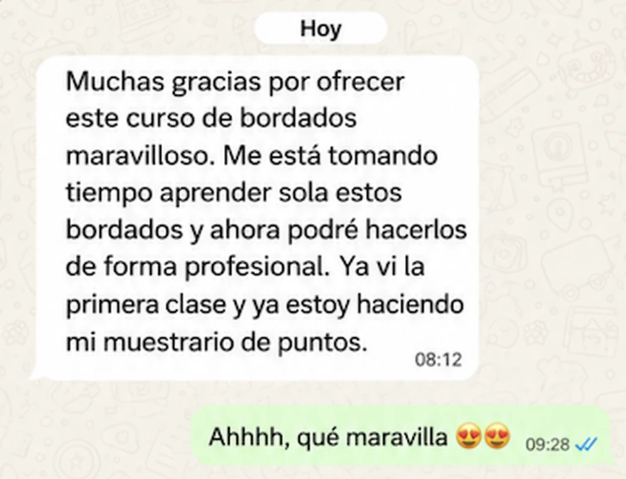 Resultado de alumna 6